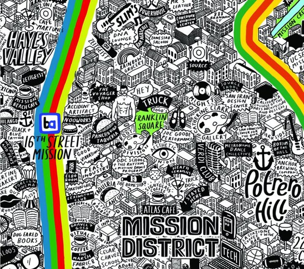Whatudodefinesu's tweet photo. An Insanely Detailed, Hand-Drawn Map of San Francisco https://t.co/VwGxQ9GZ9z https://t.co/TZ6OYTVCTX