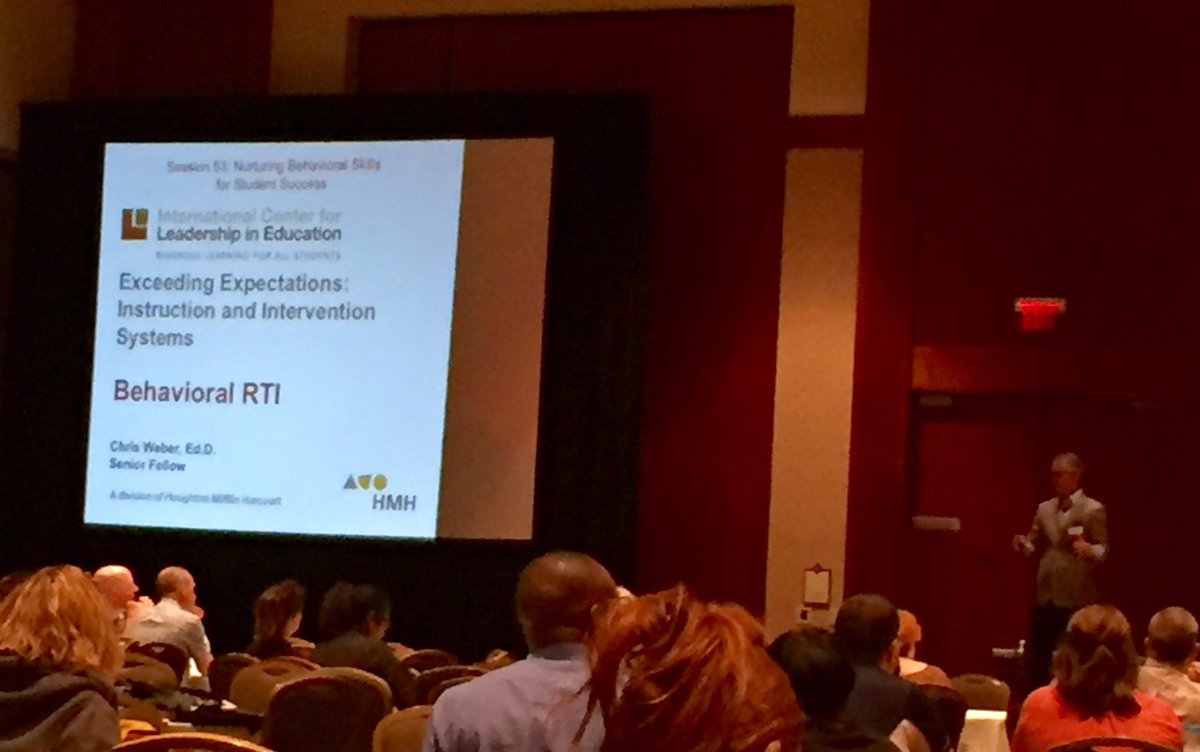 Learning best practices to build a successful RTI behavior system from <a href="/WeberEducation/">Chris Weber, Ed.D.</a>! #MTSS #PBIS #ModelSchools