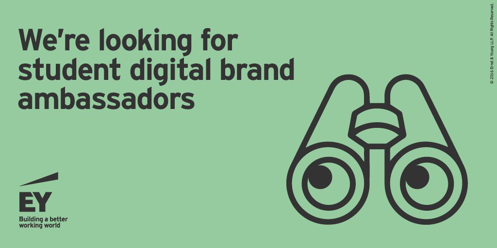 Amanda_EY's tweet photo. EY are looking for a UoN Brand Ambassador for the next academic year! Go to: https://t.co/zNJgdb6yj0  @UoNCareers https://t.co/fHt7JIAoXI
