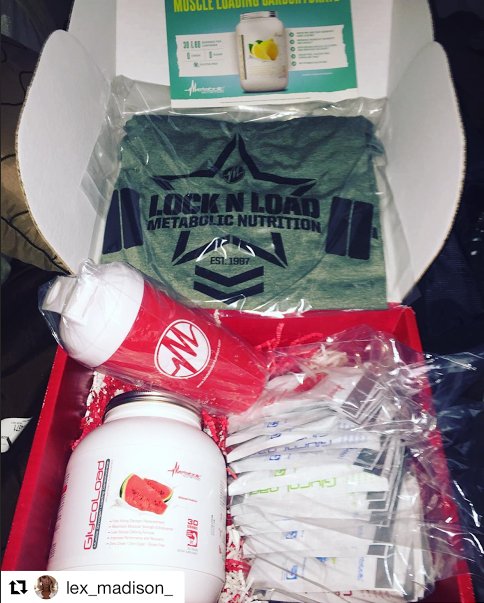 MetaNutrition's tweet photo. lex_madison_ is LOADED with #MetabolicNutrition’s NEW #GlycoLoad!  #repost https://t.co/QXi04kYTRJ https://t.co/ldUOwtjMtQ