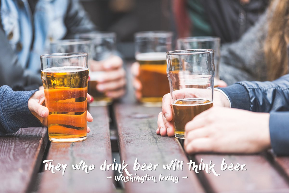 FCBeerWeek's tweet image. They who #drinkbeer will #thinkbeer. – Washington Irving

#FCBeerWeek #COBeer #COCraftBeer