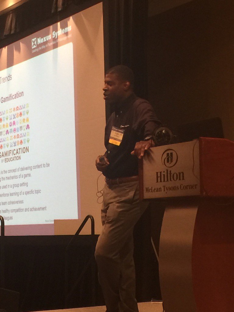 Carnity's tweet photo. Kabir training the trainers #nuc2016 https://t.co/Ijk0QdgJBl