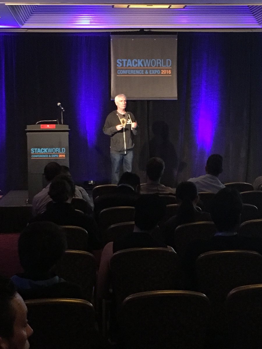 VictorOps's tweet photo. Dropping #DevOps knowledge at #stackworld16 https://t.co/jIV0Iyu1Tm