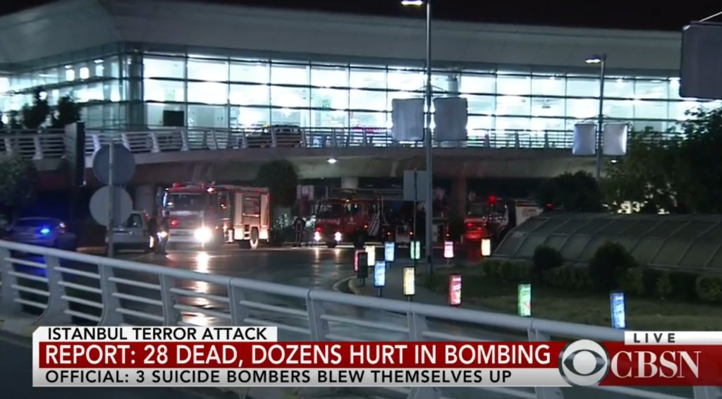 UPDATE: At least 28 dead, dozens injured in airport attack, Istanbul's governor says cbsn.ws/293eyO3