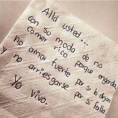 AlinaSalazarG's tweet image. Come, ama, arriésgate... ¡Vive!  #SegunMisCalculos