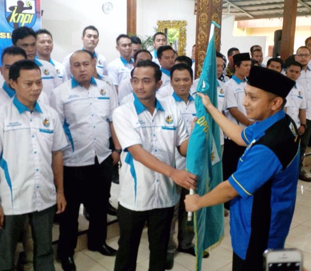 Serah terima Kemimpinan, pataka DPD Knpi 2016.