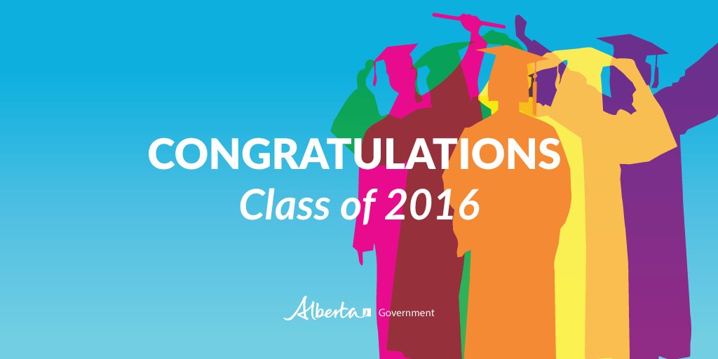 YourAlberta's tweet photo. Toss those caps! Congrats to all the 2016 graduates and best wishes on your future journeys. #abed https://t.co/JSXQTzlLzq