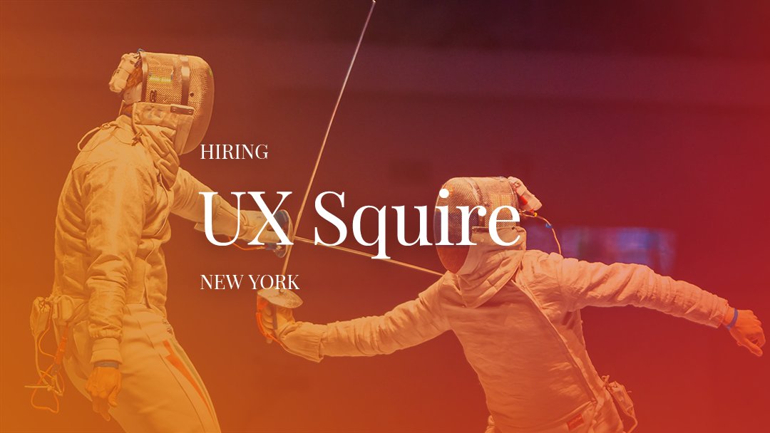 Become an integral role of our UX team and pioneer the future of digital experiences careers.yourmajesty.co/ux-squire