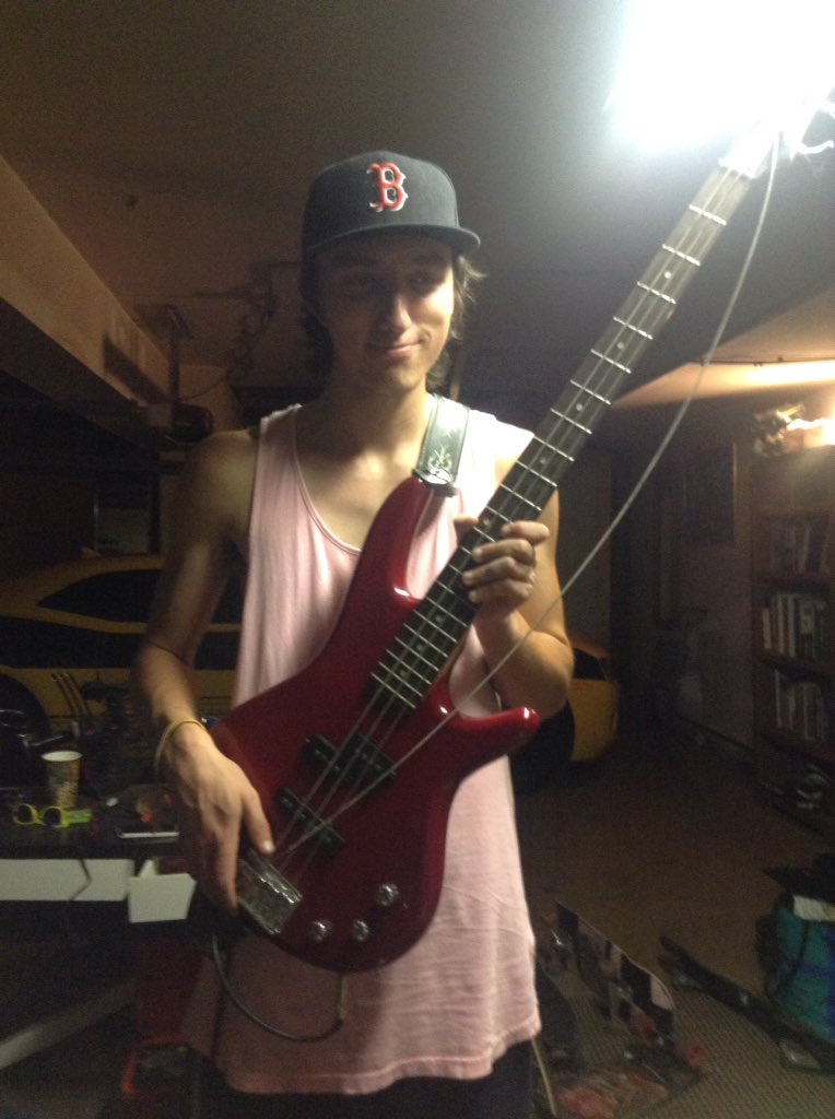 Bassist breaks string playing in multiple time signatures at once: more as the story develops