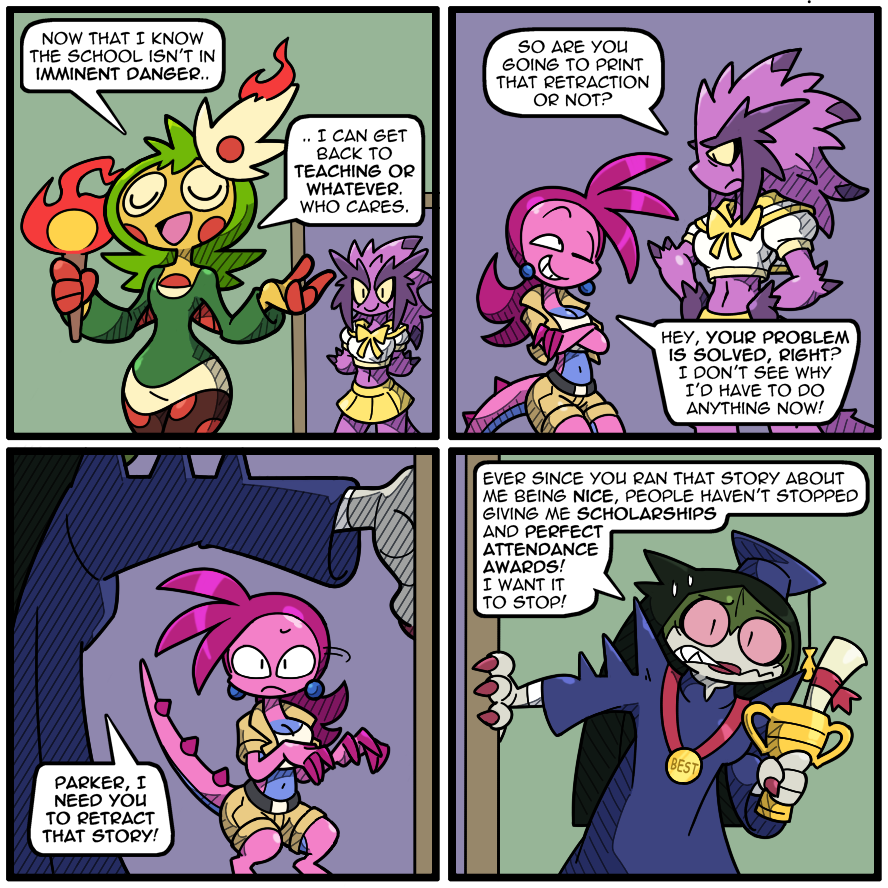 Shenaniganza on X: Scalie Schoolie Page 84 AND 85, at the same time!  t.coKBZogXKIlV  X