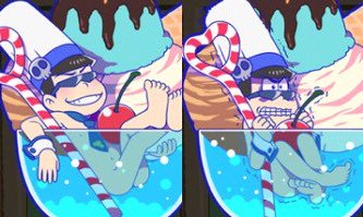 Zamiiiz's tweet photo. he got in there naked but didnt realize it was a cold drink- AHH MISTAKE https://t.co/rKp8flO0ez