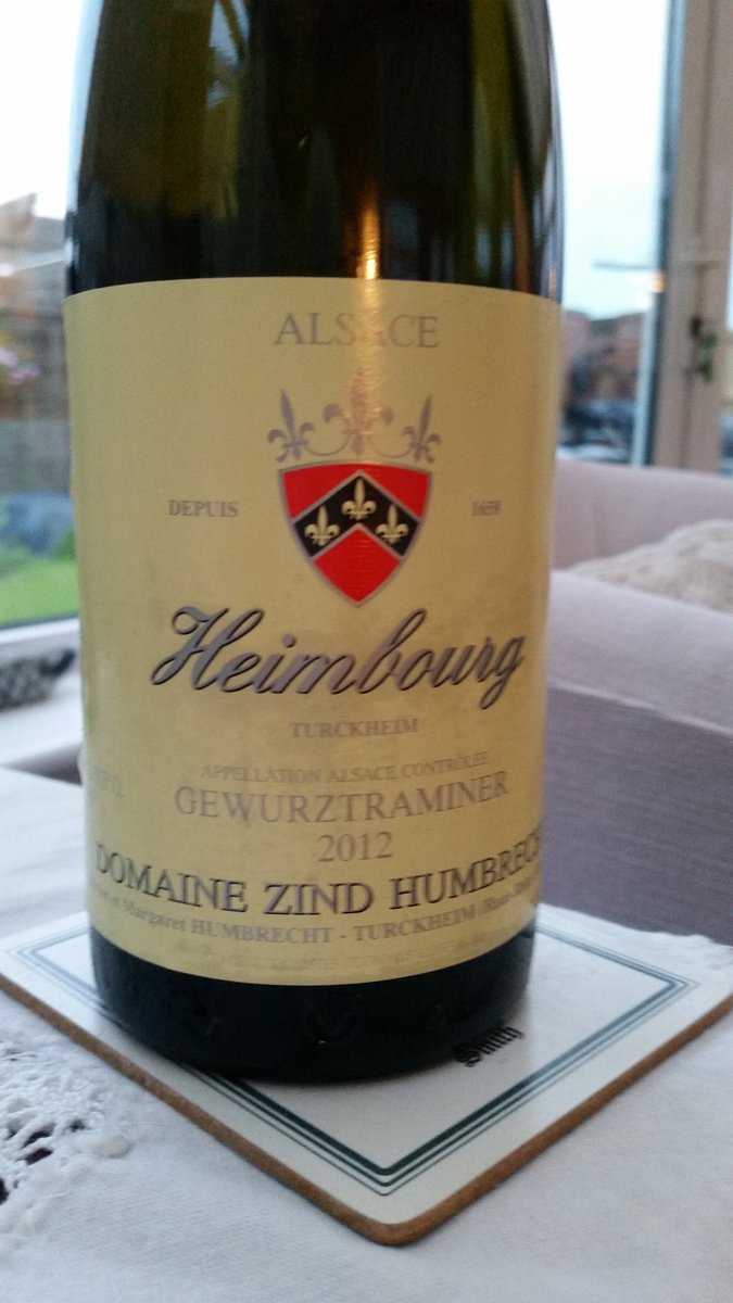 frankstero's tweet photo. The perfect wine to go with mildly spicy Chinese food - epic @AlsaceWines Gewurz! @drinkAlsace @nightoutireland https://t.co/cutvWO5WUJ
