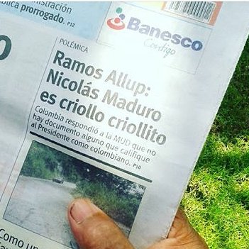 Inforojiita's tweet photo. #LaVerdadDeVenezuela Es que hasta la oposición que ayer decía que Maduro era colombiano hoy dice que es venezolano https://t.co/Xt1wEFMLJm