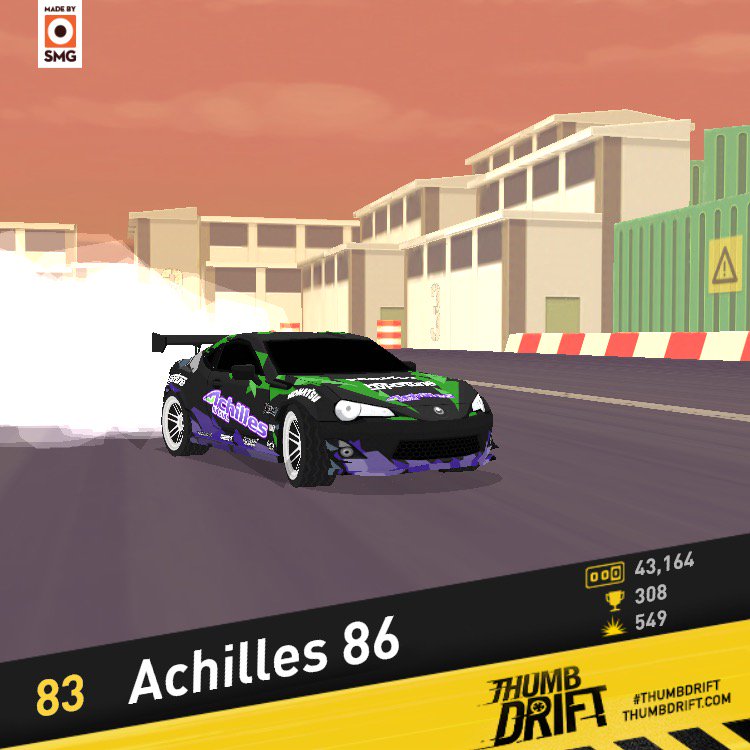 peyrusz89_0's tweet photo. The struggle for a highscore is real in #thumbdrift by @smgstudio https://t.co/VtoqA6URS0 https://t.co/xNwLB6cGWr