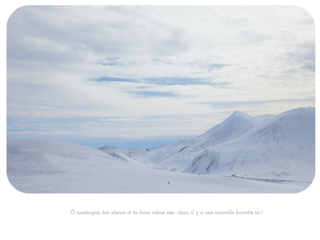 Hiver dans les Alpes
