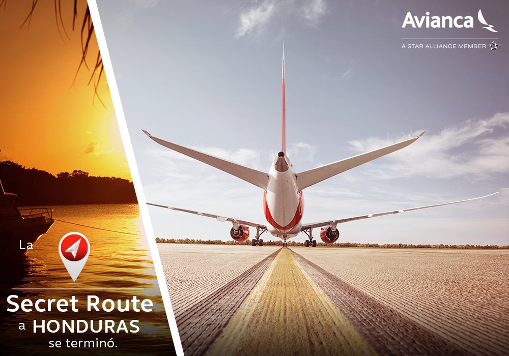 avianca's tweet photo. #USA: Ya terminó la #SecretRoute de hoy. ¿A dónde deberíamos ir el próximo martes? https://t.co/6b7ffxI0Vx