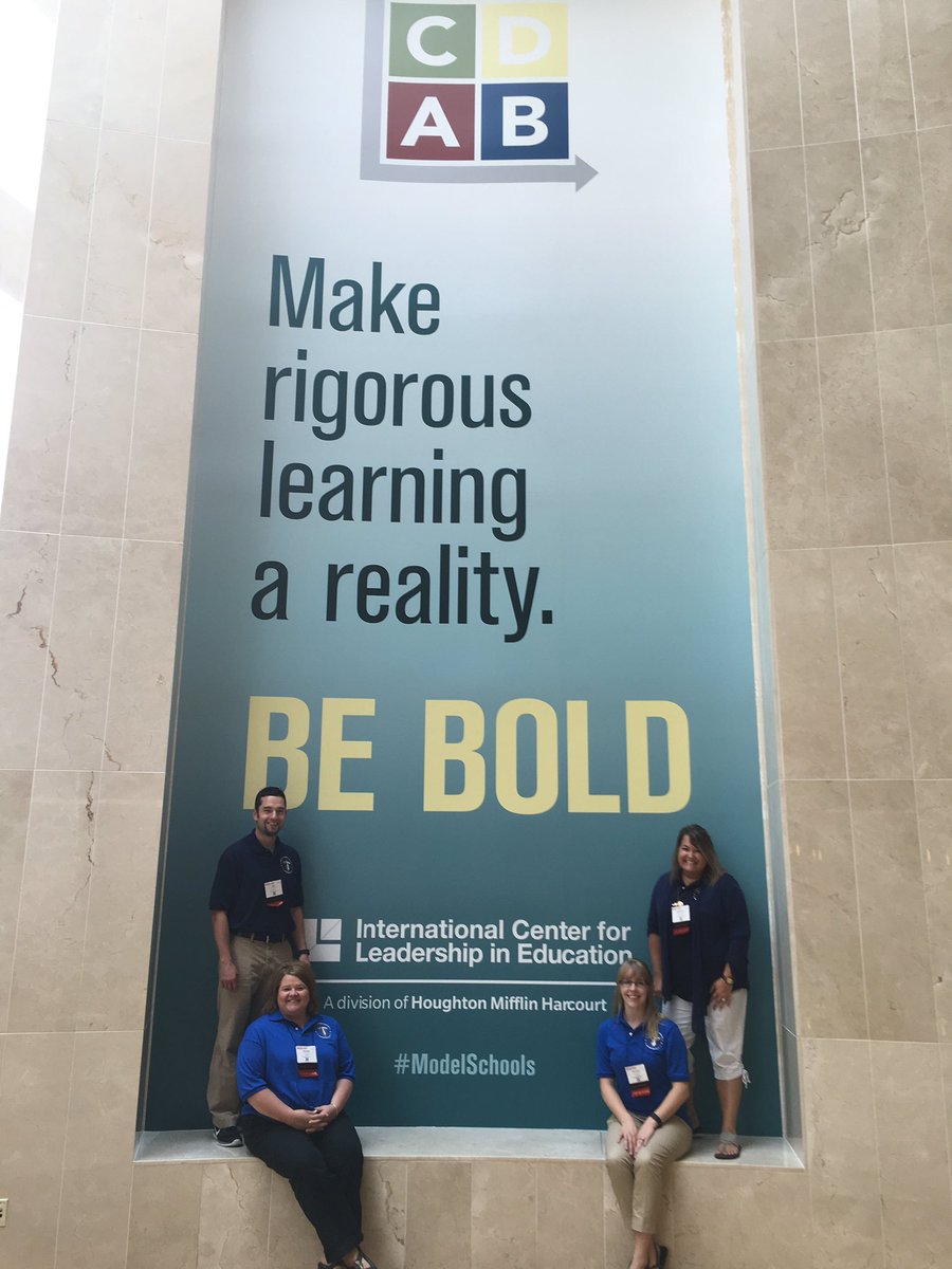 TurnerTitans's tweet photo. RBT teachers at the 2016 @RigorRelevance conference! Way to go Titans! https://t.co/tJ9yUfONwi