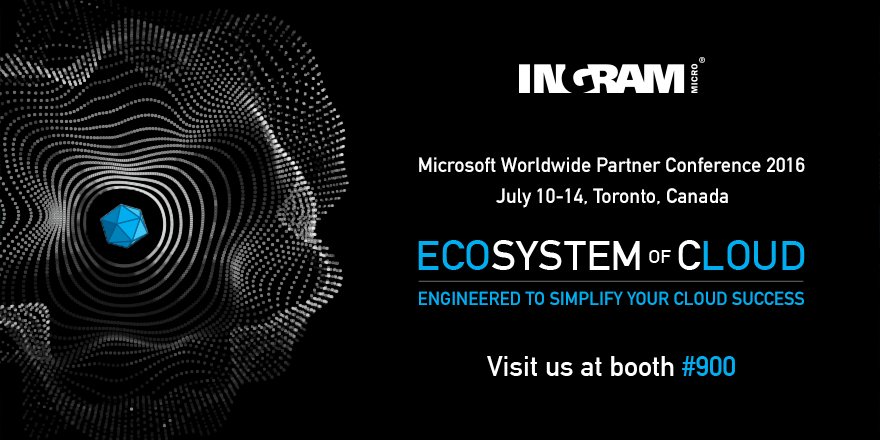 ThisisCloudBlue's tweet image. Heading to #WPC16? Visit the @IngramCloud booth &amp;amp; learn more about the #EcosystemOfCloud ow.ly/a0KY301JAKc