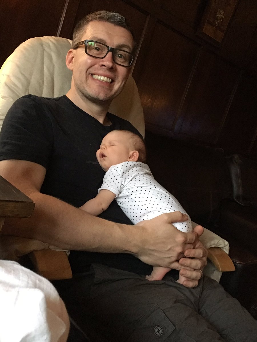 SamYoung43's tweet photo. Antidote to all the current nonsense #sleepybaby #dotingdaddy https://t.co/JzIfUw2Iew