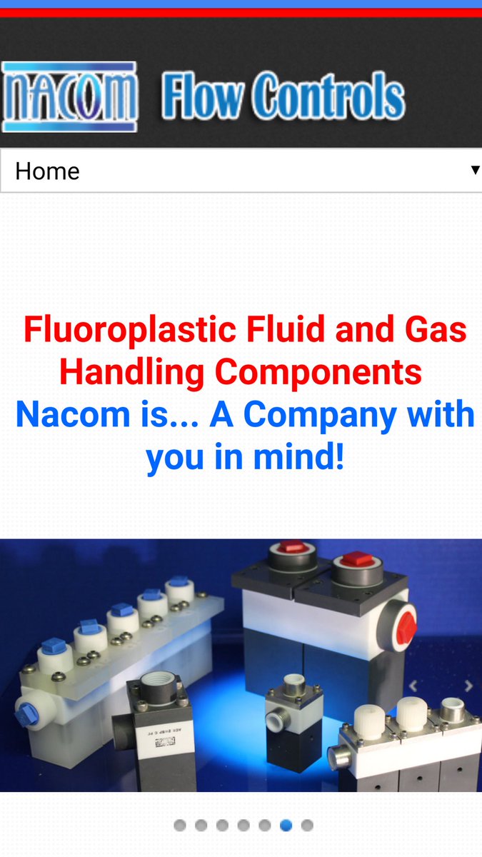 Nacom flow controls... A company with you in mind! nacomflowcontrols.com check us out today!