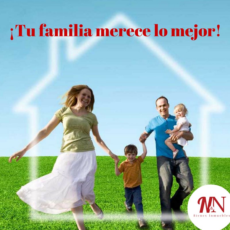 NNinmuebles's tweet photo. Por esta razón nuestro compromiso es contigo por el bienestar de tu familia #Inmobiliaria #InmueblesEnVenta https://t.co/cfdeYC1gbw