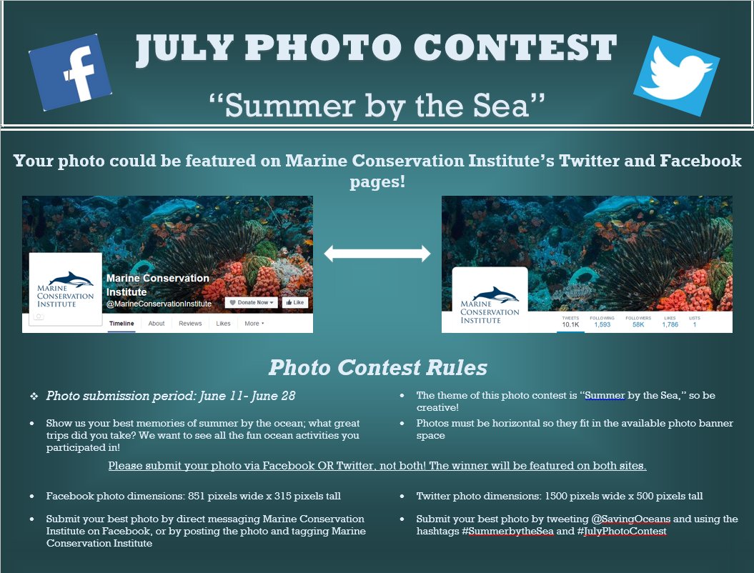 savingoceans's tweet photo. 2 more days for our #JulyPhotoContest #SummerByTheSea! Check out Charles Nye's great submission! https://t.co/pOLSMpriqo