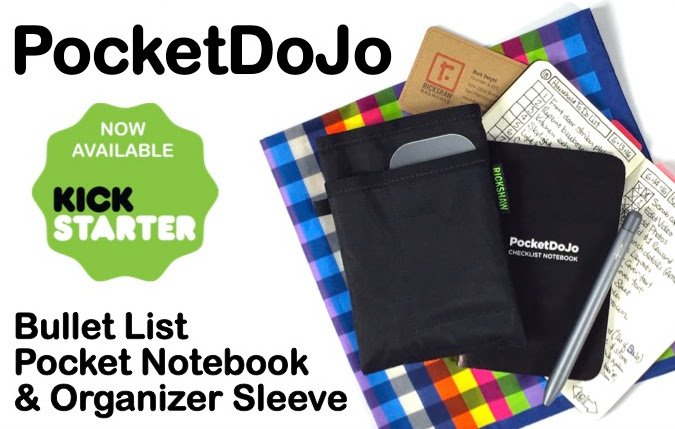 markdwight's tweet image. PocketDoJo is the mighty little bullet list notebook for people who want to get organized. kck.st/28L0Lqo