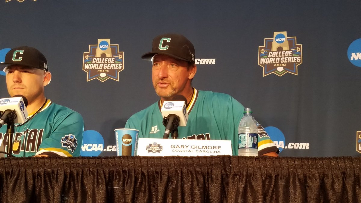 "Wow what a baseball game." - Gilley. #CCUinOMAHA