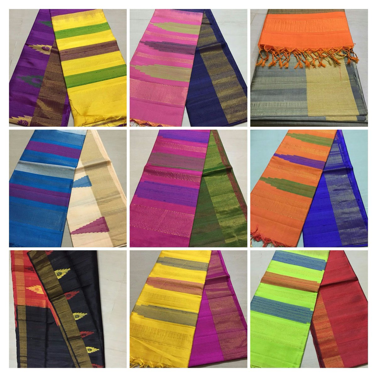 JUTE SILK SAREES 
Price on Request 
#sarees#jute#silk#indiantraditionalwear#ethnicfashion#ladieswear #weavers#ethnic