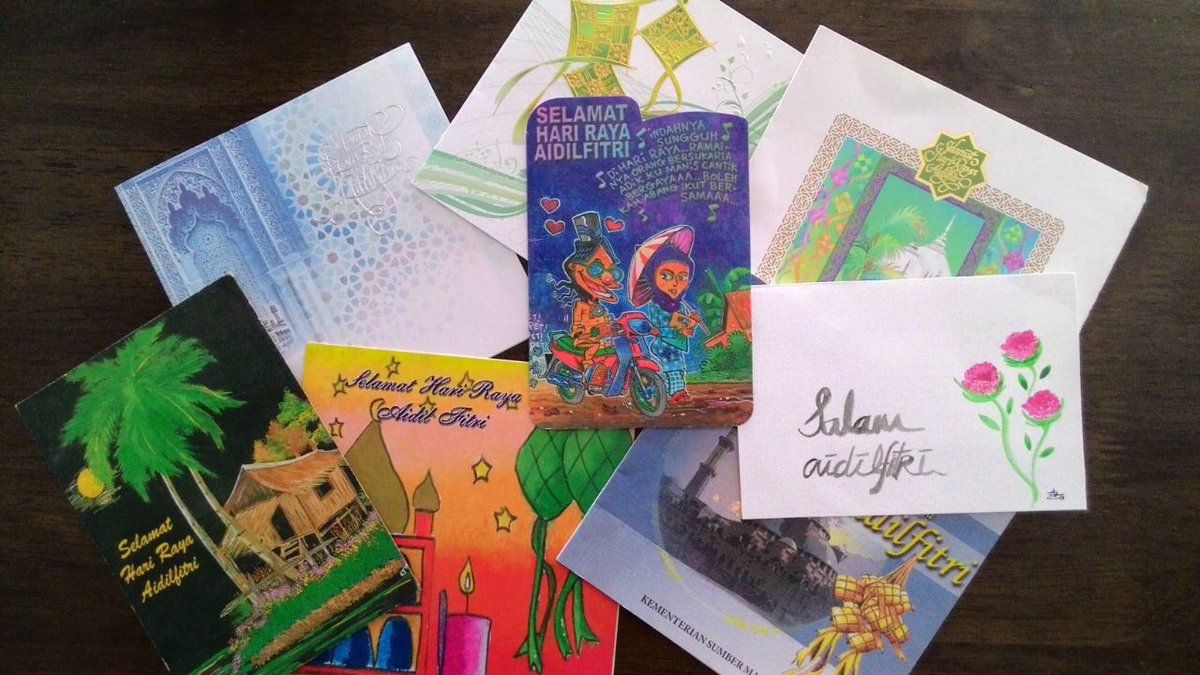 1malaysia On Twitter Tinggal Seminggu Lagi Untuk Sambut Hari Raya Aidilfitri Ada Lagi Yang Masih Letakkan Kad Raya Sebagai Hiasan Https T Co Teghnmbtxq Twitter