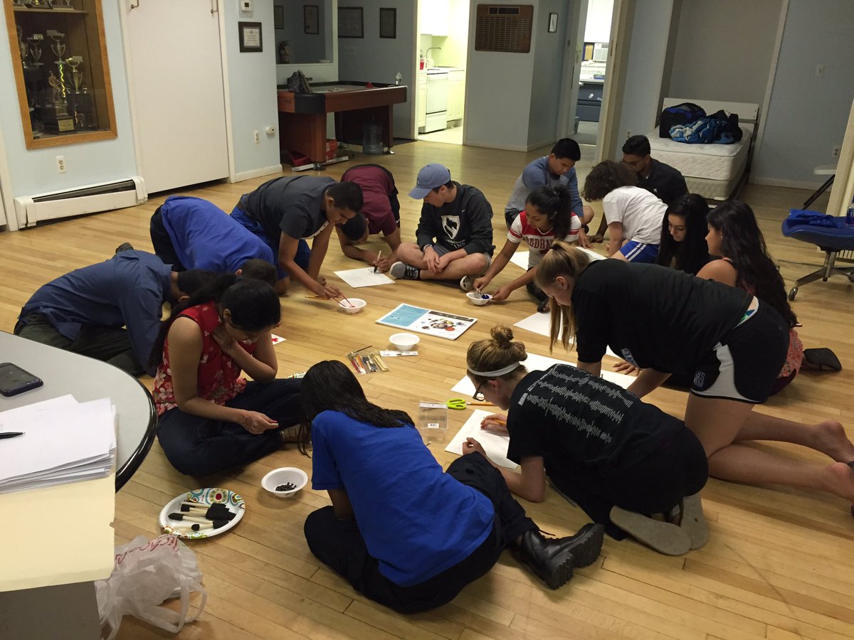 Junior Squad making posters for their car wash this Saturday 8-4 at the Elks Club! $10 a wash! $15 for detailed wash