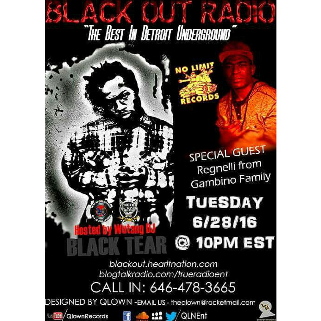 denienceo's tweet photo. Come and listen to Blackout Radio! The best in Detroit Underground. 😎🎧 #music #underground #radio https://t.co/eqVEaj5LD4