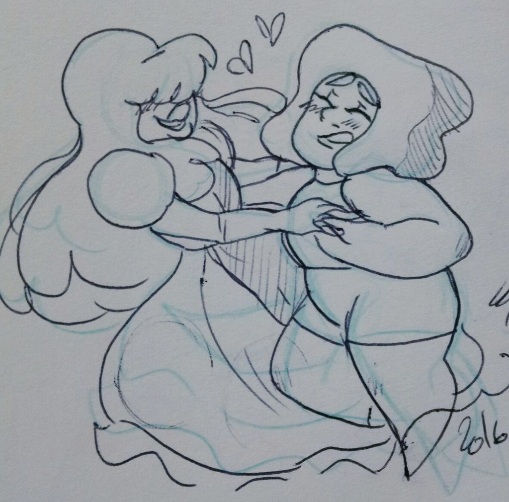 “this woman is my destiny #rupphire #StevenUniverse”