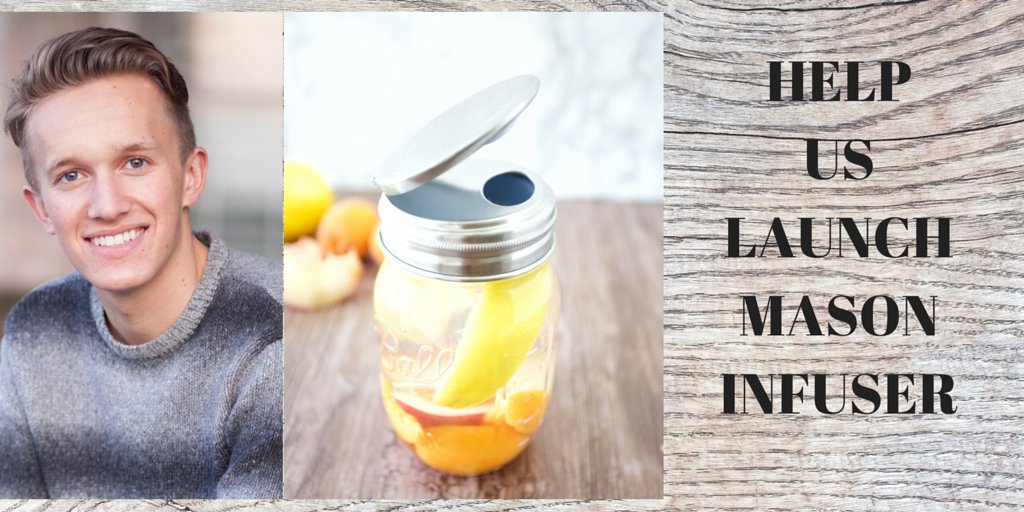 MasonInfuser's tweet photo. Teen trep from @abcsharktank is launching a new product  - please support! https://t.co/NRJxQkW9FL https://t.co/iTqmKbvPQn