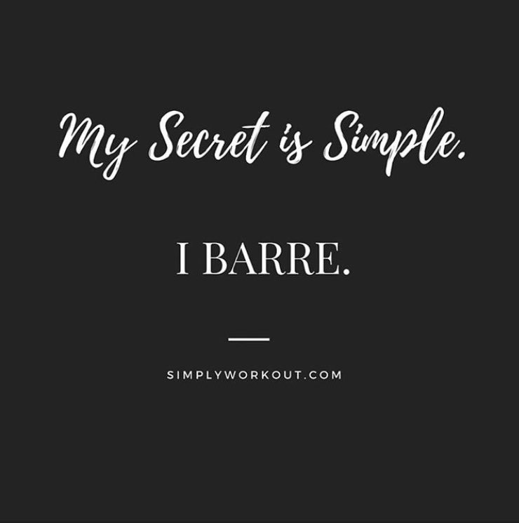 iSimplyWorkout's tweet photo. In case you were wondering. 😉 #barre #barre3 #purebarre #studiobarre https://t.co/mEIrnt0IQe