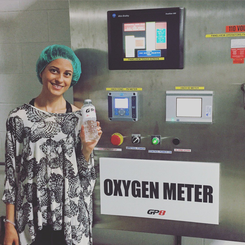 wlbdripivto's tweet photo. We had a great time checking out the @GP8OxygenWater facilities today! Alkaline water for the healthy win. #moreO2 https://t.co/bAPpp1Y5UG