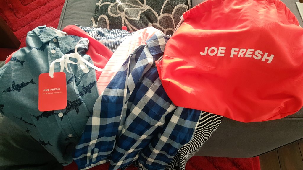 DanielaMagun's tweet photo. Gracias @JoeFresh justo a tiempo para nuestras vacaciones Perfecto para mi y mis hijos!#WhatInspiresYou #JoeFreshMx https://t.co/nxPHOygNNT