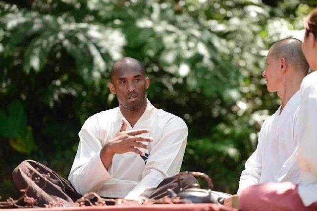 Xinhua Sports (@xhsports) on Twitter photo ~<a href="/kobebryant/">Kobe Bryant</a> experiences the monk's life in Buddhist temple like meditating sit & drum beating in his China visit ~<a href="/kobebryant/">Kobe Bryant</a> experiences the monk's life in Buddhist temple like meditating sit & drum beating in his China visit