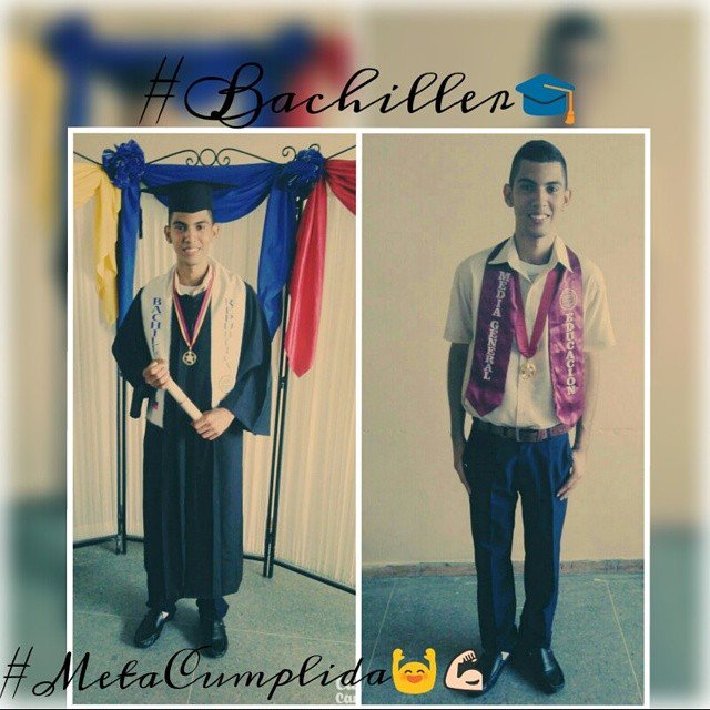 Mdjcm_Vmac's tweet photo. Felicidades Amor Mio😍
#BachillerDeLaRepublica👏 Gracias a Dios🙏
Orgullosa de ti, Dios te bendiga😘
Te Amo*O* https://t.co/ibx81fK2eD