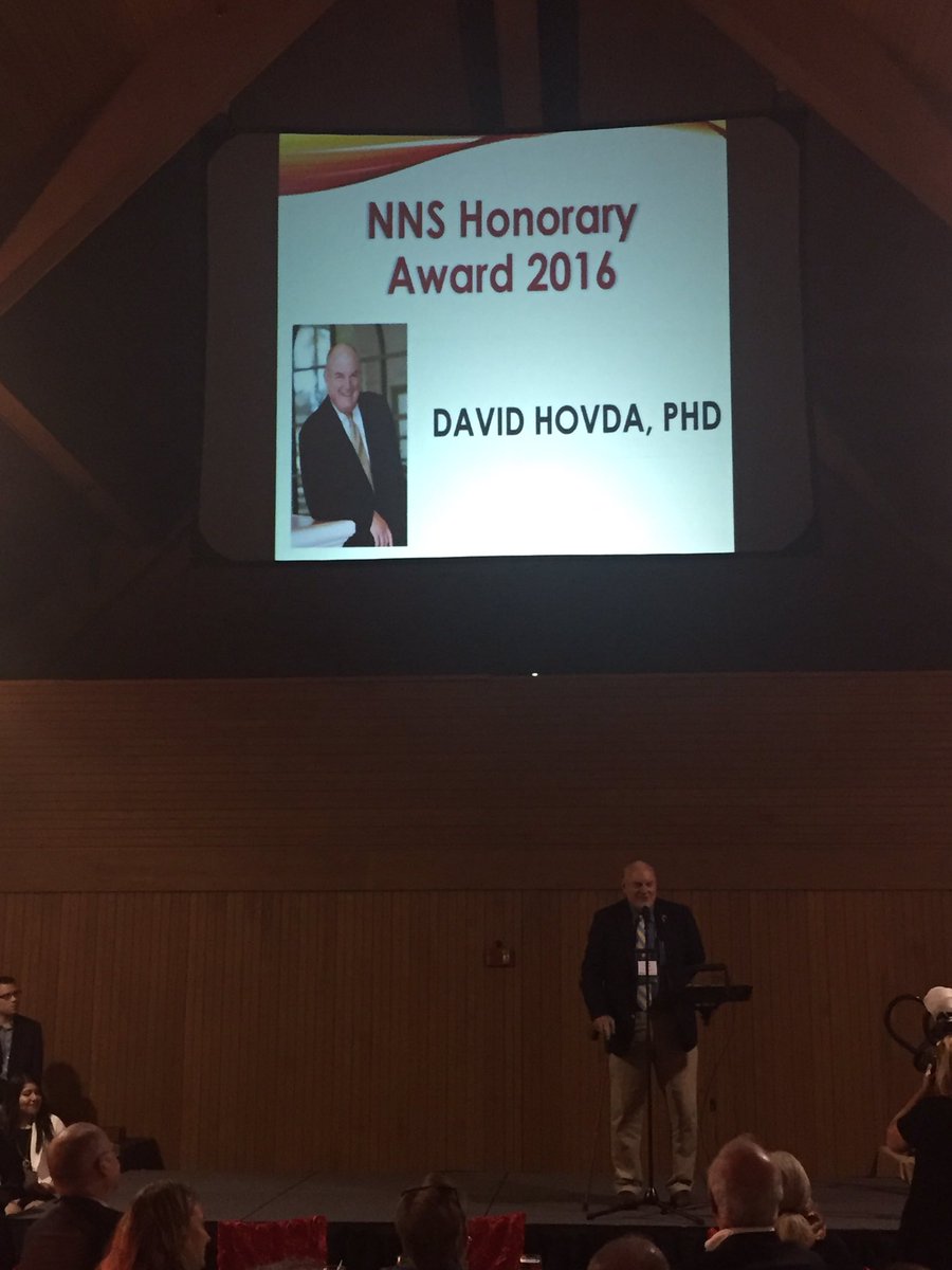 Congrats, Dr. Hovda! Swear we're not biased and can't imagine anyone better for this award! @Neurotrauma #NNS2016