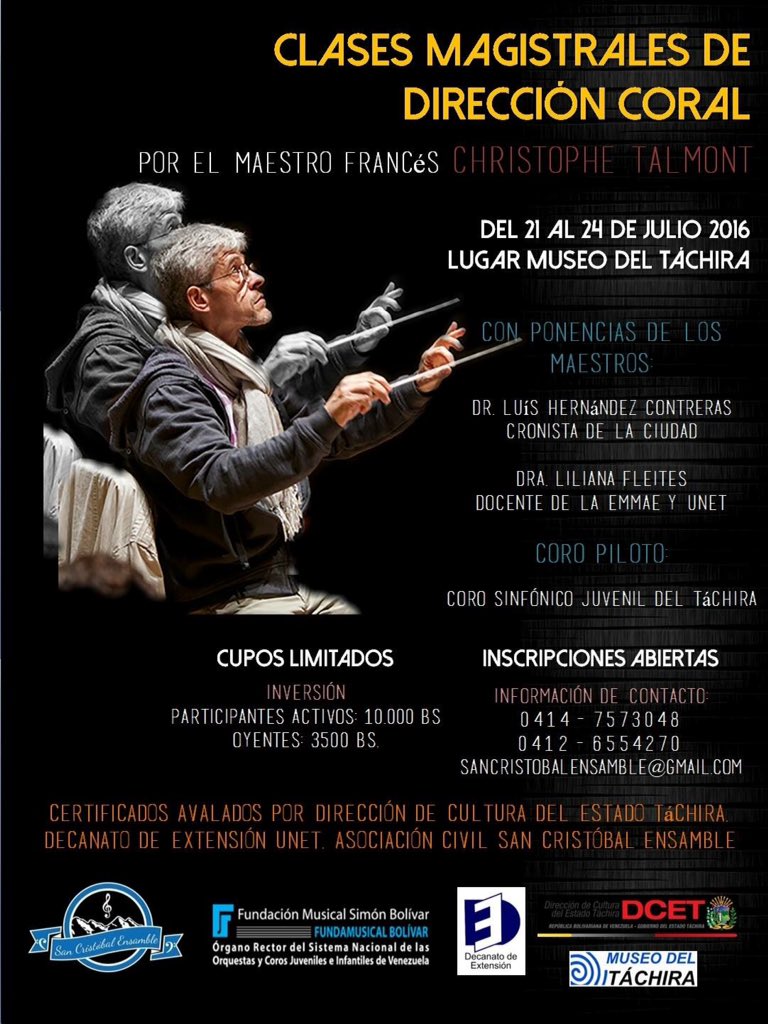 gregorypino's tweet photo. El maestro @talmontch en San Cristóbal @ablaconsta @TachirActiva @SistemaTachira https://t.co/0slQLkyfKD