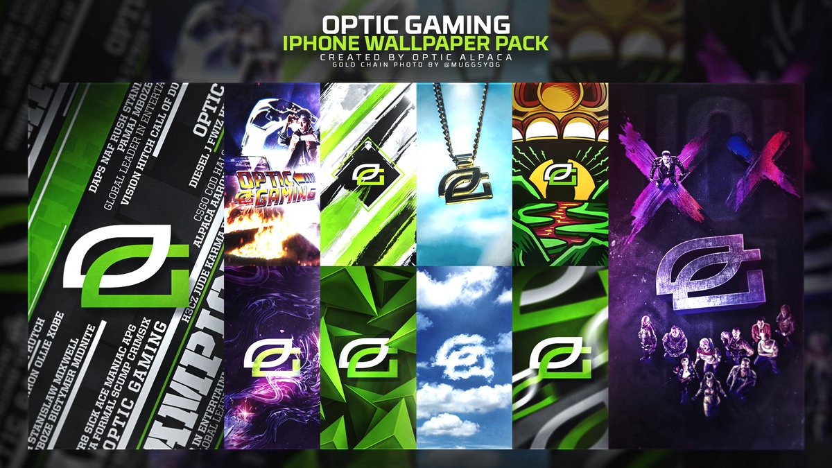 OpTic Alpaca on Twitter: "OpTic Gaming iPhone Wallpaper Pack ...
