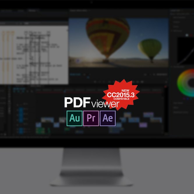 primalcutsedit's tweet photo. PDFviewer Now Compatible with CC2015.3
@AdobePremiere @AdobeAE @AdobeAudition 
https://t.co/f3Oh7RPO0g https://t.co/PRyTWsYSa6