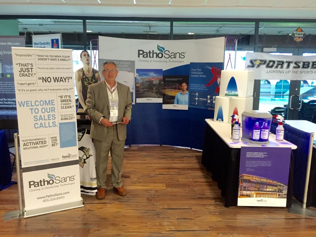 SafeScienceFast's tweet image. SafeScienceFAST.com at #greensports alliance summit in Houston w/PathoSans #fitness #sports #Athletics