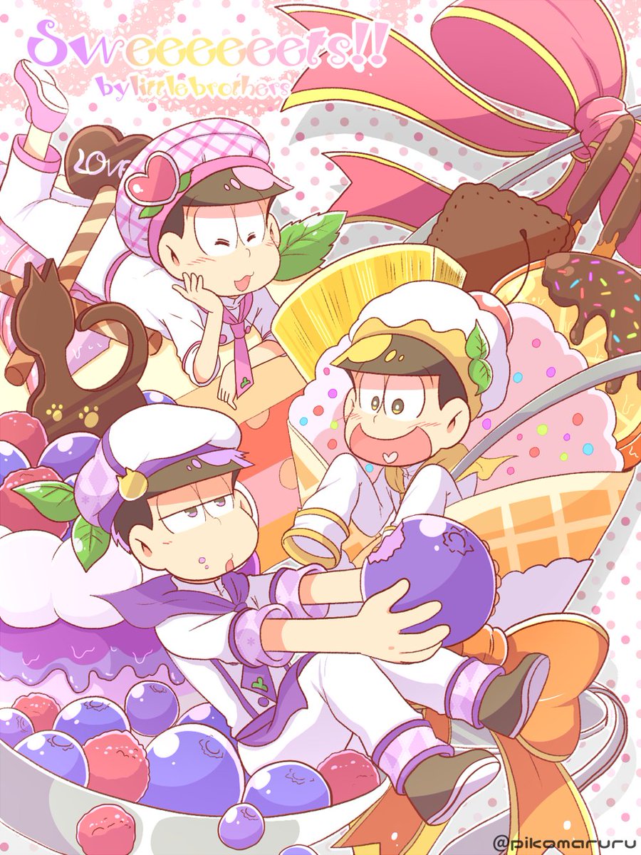 ぴこまる No Twitter 弟松スイーツ へそウォネタ