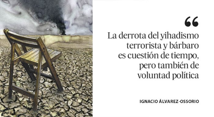 el_pais's tweet photo. 'La furia apocalíptica del ISIS' https://t.co/Brchf78vg9 Por Ignacio Álvarez-Ossorio https://t.co/saIk1Hu8oM