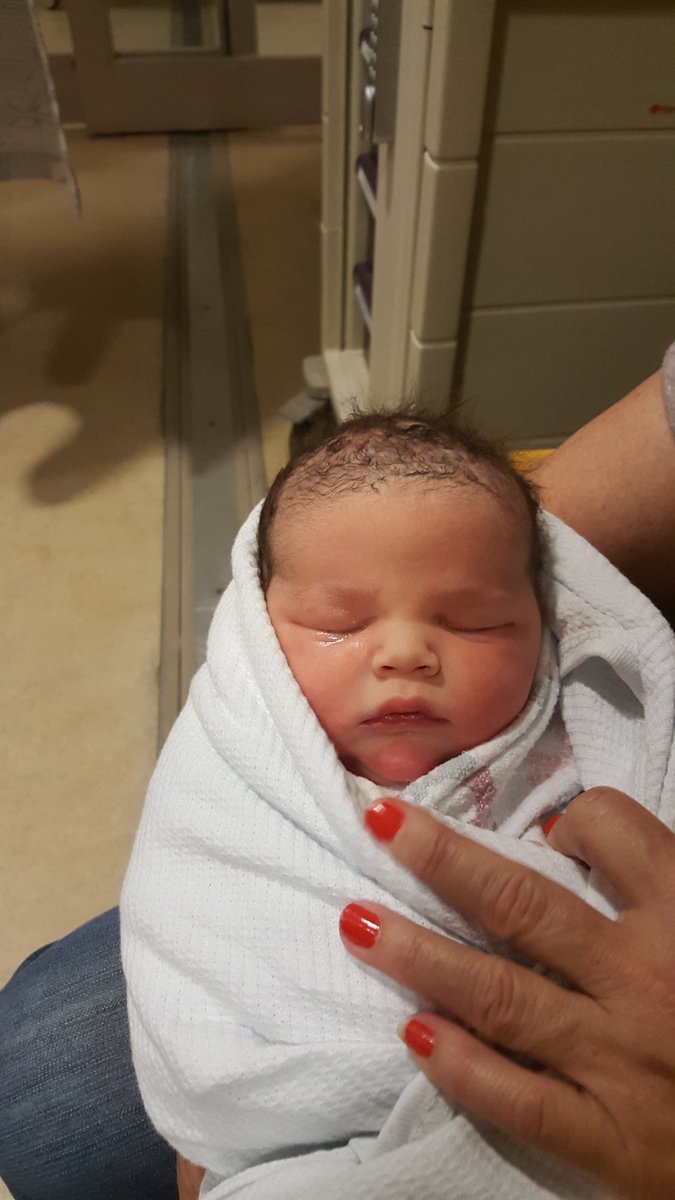 BTO34's tweet photo. New bambino to our family. Welcome Geno Joseph Johnson #lookslikedaddy https://t.co/ME8FOlevsh