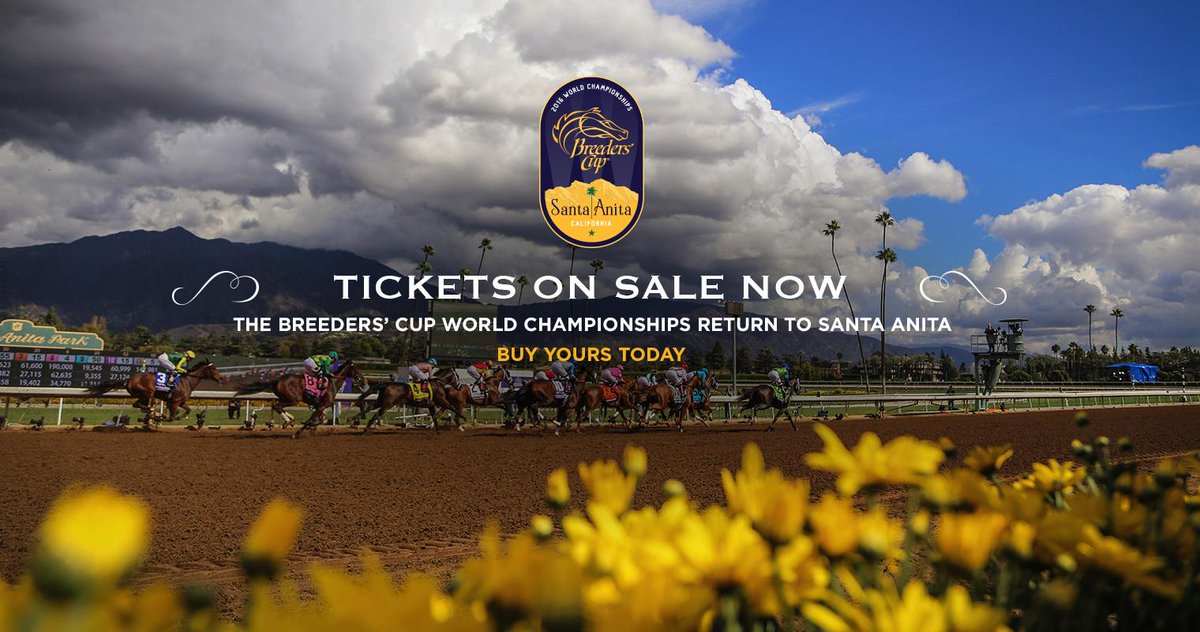 ScSouthernGal's tweet image. Tickets to #BC16 @SantaAnitaPark = THE BEST of everything! Get yours today. #Entry - sot.ag/5bcTt