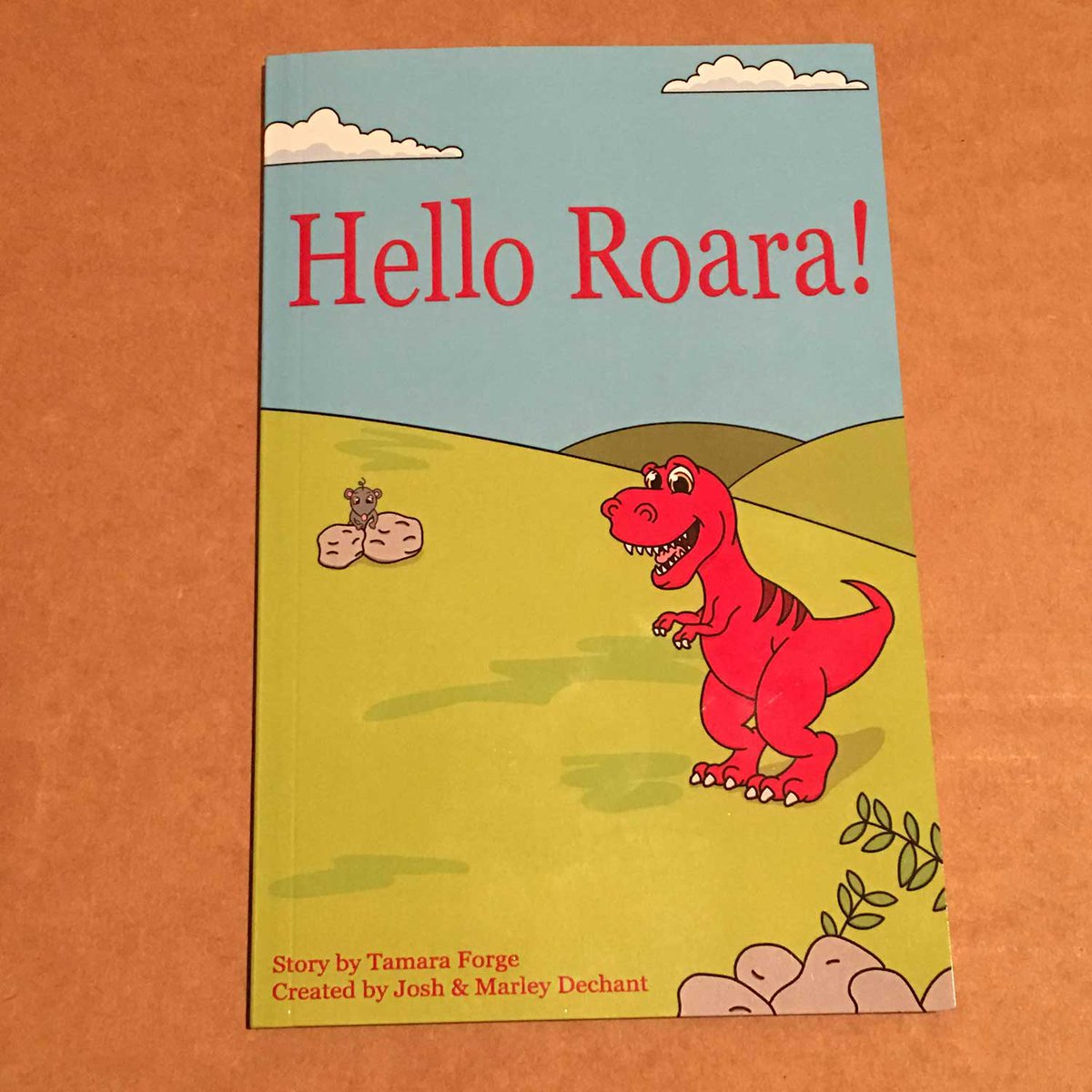roararex's tweet photo. Exciting news! Brand new Hello Roara! #kidsbook is available now! And it's on #sale!  https://t.co/Bi1boJ3Vqp https://t.co/w2VJffeCfD