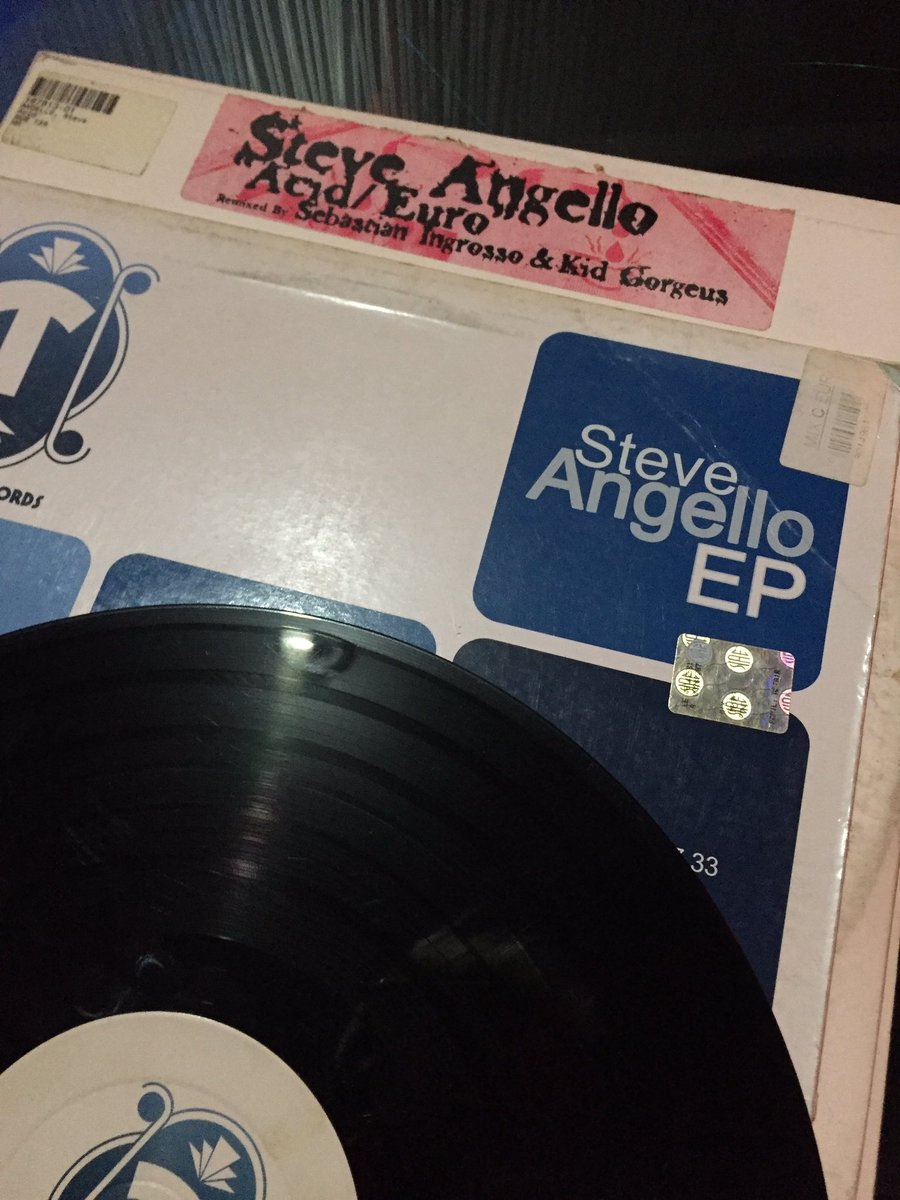 lucasstiw's tweet photo. Vinyl sessions @SteveAngello https://t.co/bHrzJZFkTF